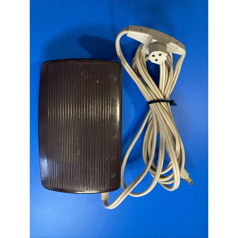 Vintage Singer Sewing Machine Foot Pedal Motor Speed Controller Original Tested